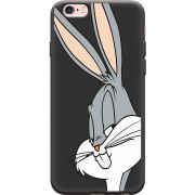 Черный чехол Uprint Apple iPhone 6 Plus / 6S Plus Lucky Rabbit