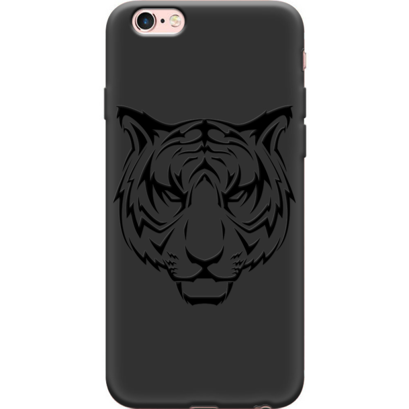 Черный чехол Uprint Apple iPhone 6 Plus / 6S Plus Tiger