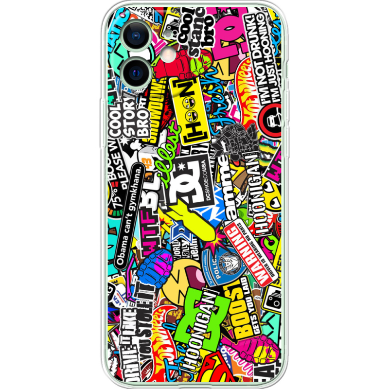 Чехол BoxFace Apple iPhone 12 Multicolored Inscriptions