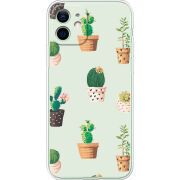 Чехол BoxFace Apple iPhone 12 L-green Cacti