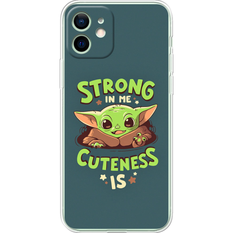 Чехол BoxFace Apple iPhone 12 Strong in me Cuteness is