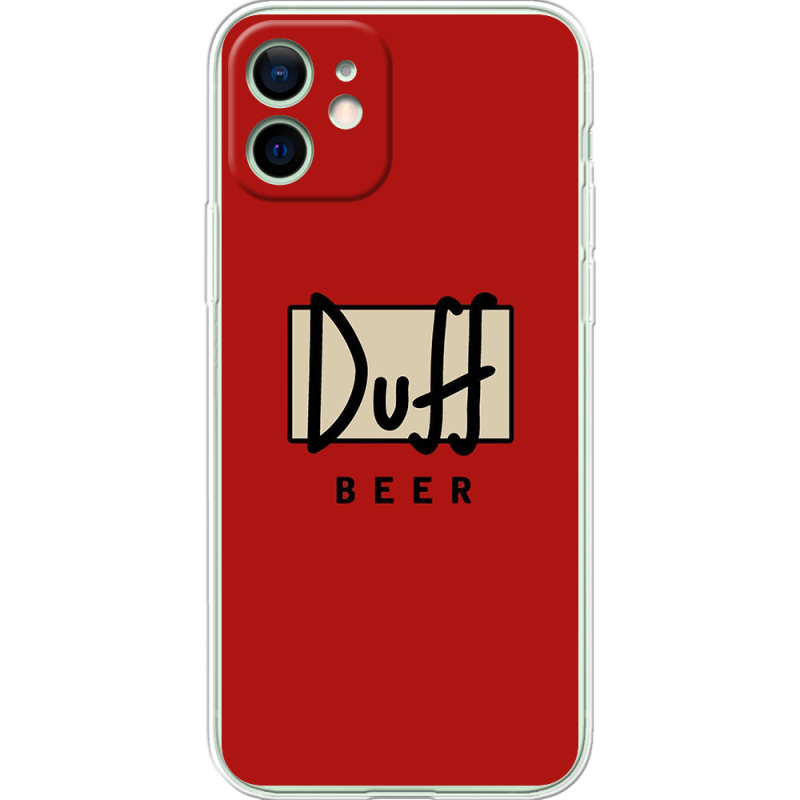 Чехол BoxFace Apple iPhone 12 Duff beer