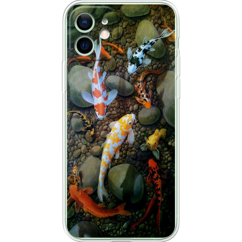 Чехол BoxFace Apple iPhone 12 Underwater Koi