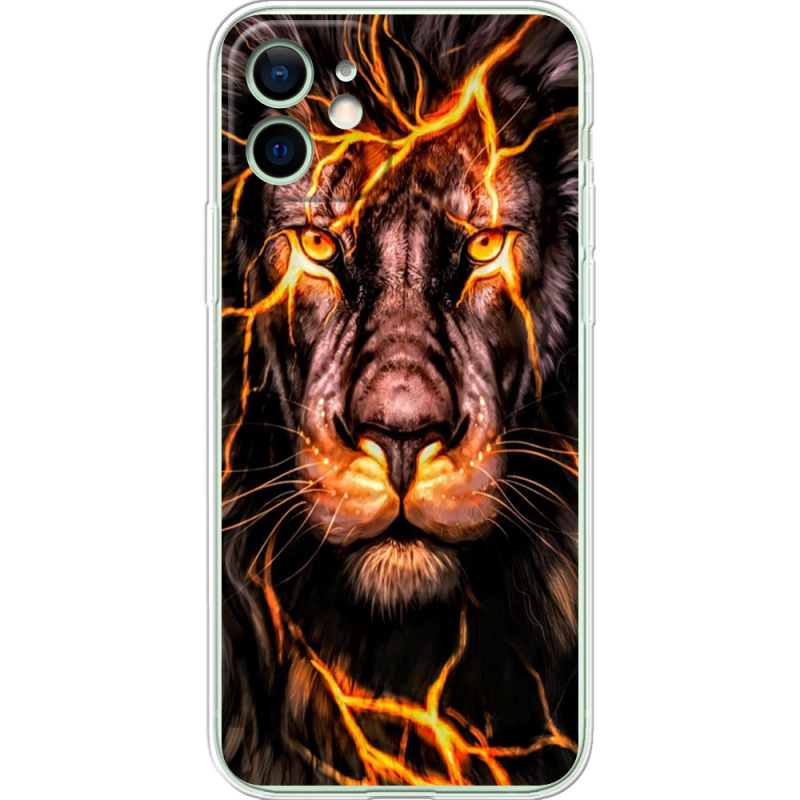 Чехол BoxFace Apple iPhone 12 Fire Lion
