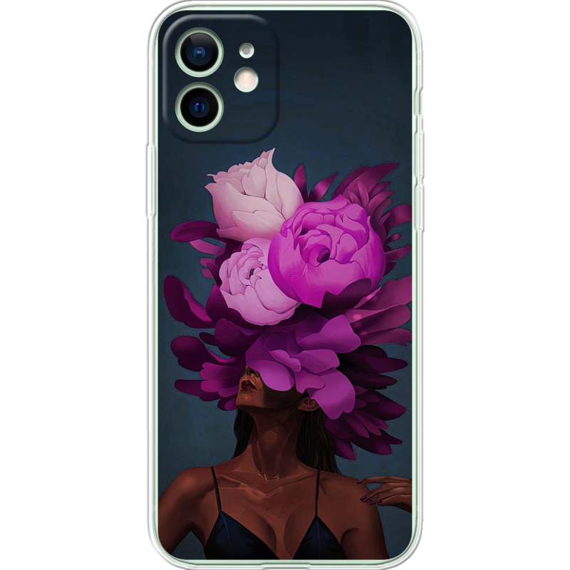Чехол BoxFace Apple iPhone 12 Exquisite Purple Flowers