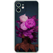 Чехол BoxFace Apple iPhone 12 Exquisite Purple Flowers