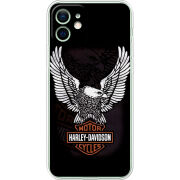 Чехол BoxFace Apple iPhone 12 Harley Davidson and eagle