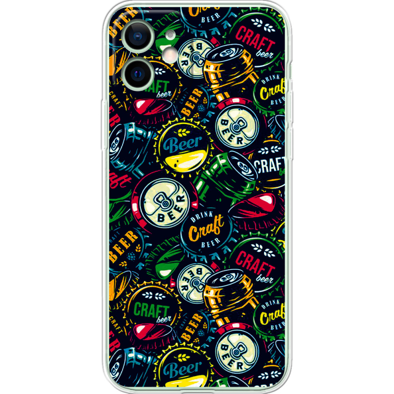 Чехол BoxFace Apple iPhone 12 Bottle Caps