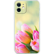 Чехол BoxFace Apple iPhone 12 Bouquet of Tulips