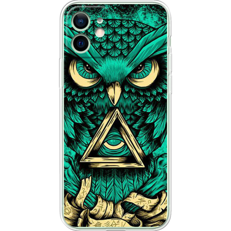 Чехол BoxFace Apple iPhone 12 Masonic Owl