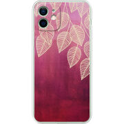 Чехол BoxFace Apple iPhone 12 Gold Leaves