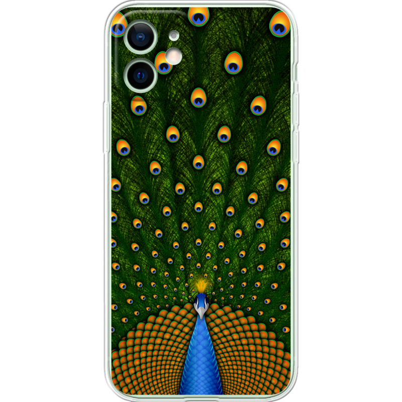 Чехол BoxFace Apple iPhone 12 Peacocks Tail