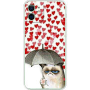 Чехол BoxFace Apple iPhone 12 Raining Hearts