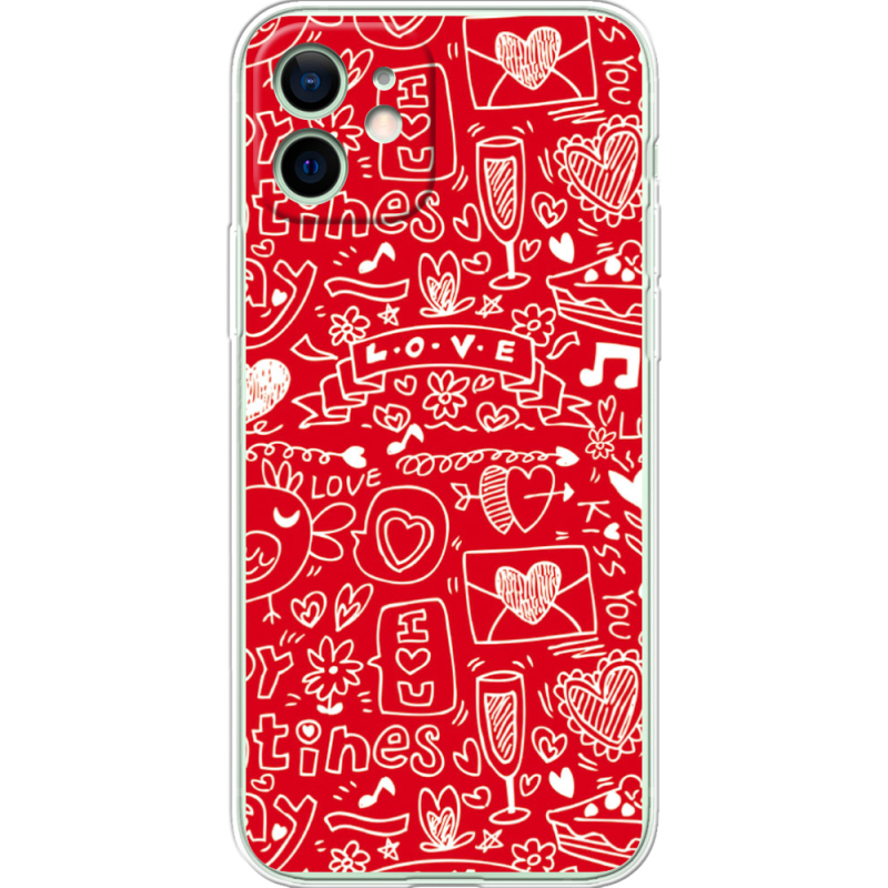 Чехол BoxFace Apple iPhone 12 Happy Valentines