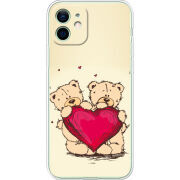 Чехол BoxFace Apple iPhone 12 Teddy Bear Love