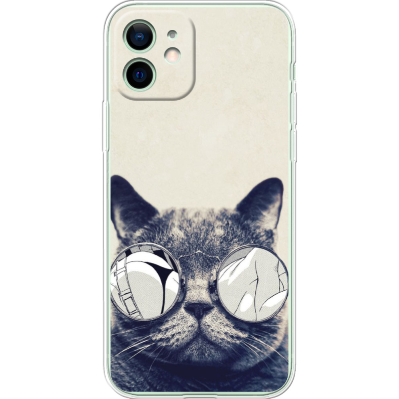 Чехол BoxFace Apple iPhone 12 Соглядатай Кот