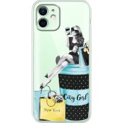 Прозрачный чехол BoxFace Apple iPhone 12 City Girl