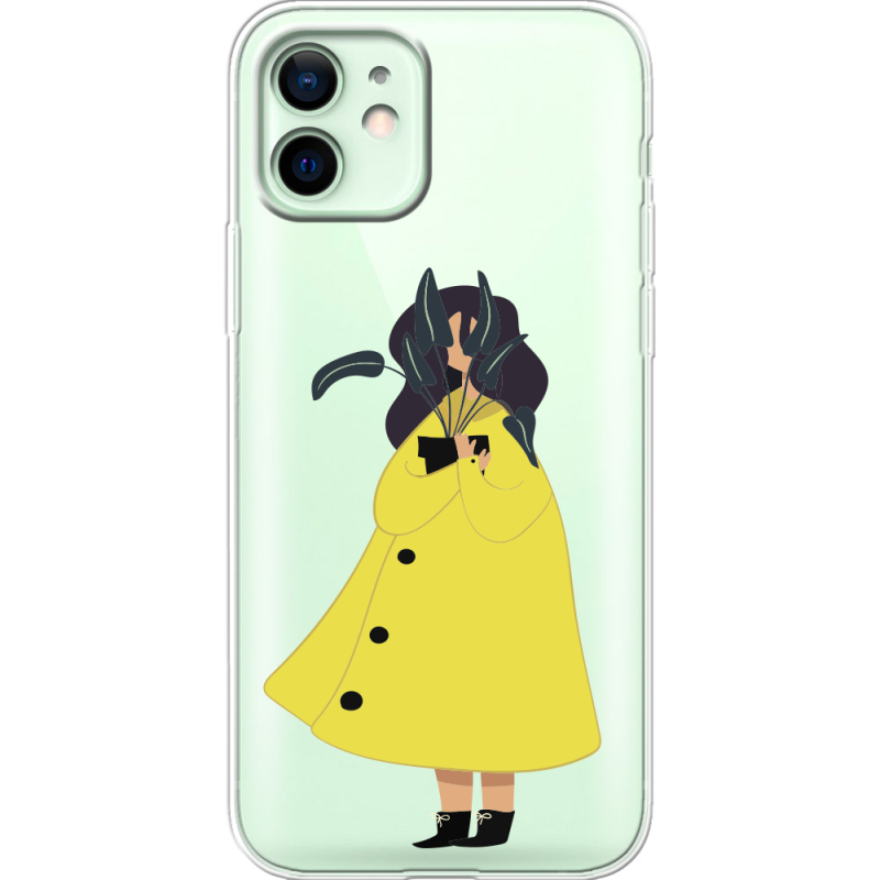 Прозрачный чехол BoxFace Apple iPhone 12 Just a Girl