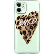 Прозрачный чехол BoxFace Apple iPhone 12 Wild Love