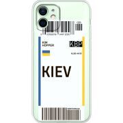 Прозрачный чехол BoxFace Apple iPhone 12 Ticket Kiev