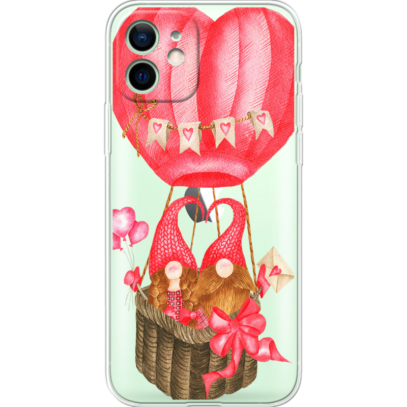 Прозрачный чехол BoxFace Apple iPhone 12 Valentine Dwarfs