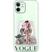 Прозрачный чехол BoxFace Apple iPhone 12 VOGUE