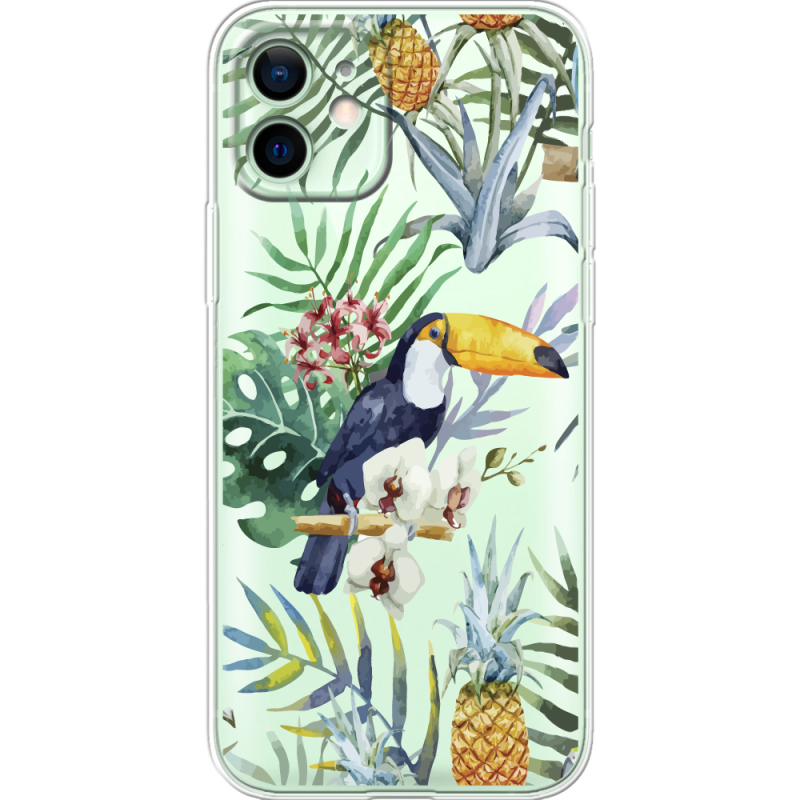 Прозрачный чехол BoxFace Apple iPhone 12 Tucan