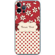 Чехол BoxFace Apple iPhone 12 Pro Именной Polka Dots