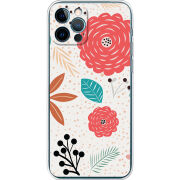 Чехол BoxFace Apple iPhone 12 Pro Line Flowers