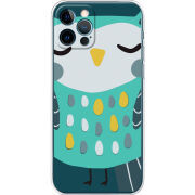 Чехол BoxFace Apple iPhone 12 Pro Green Owl