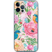 Чехол BoxFace Apple iPhone 12 Pro Birds in Flowers
