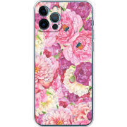 Чехол BoxFace Apple iPhone 12 Pro Pink Peonies