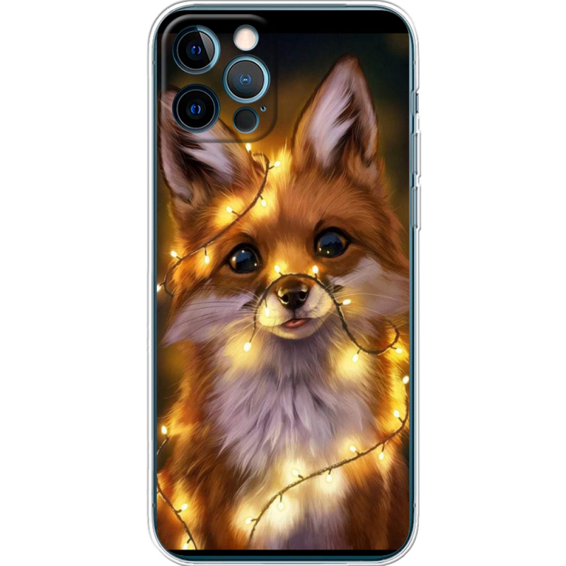 Чехол BoxFace Apple iPhone 12 Pro Рождественская лиса