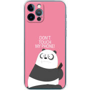 Чехол BoxFace Apple iPhone 12 Pro Dont Touch My Phone Panda