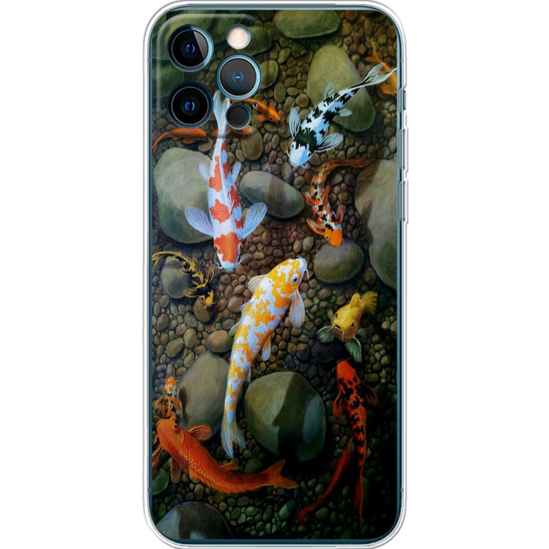 Чехол BoxFace Apple iPhone 12 Pro Underwater Koi