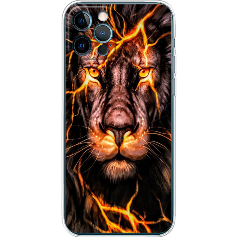 Чехол BoxFace Apple iPhone 12 Pro Fire Lion