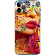 Чехол BoxFace Apple iPhone 12 Pro Yellow Girl Pop Art