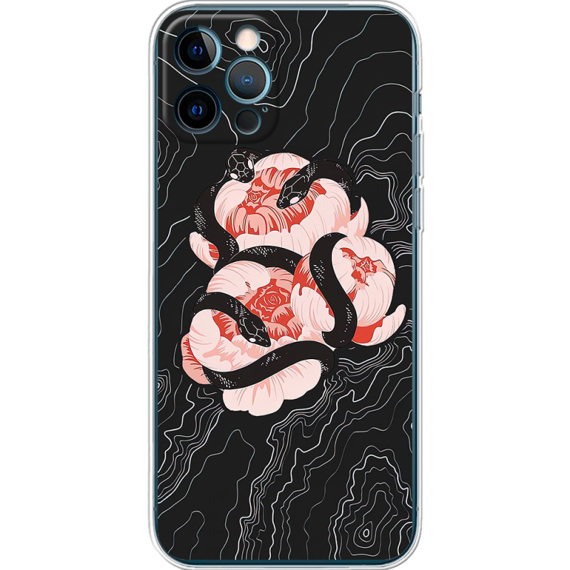 Чехол BoxFace Apple iPhone 12 Pro Snake Rose