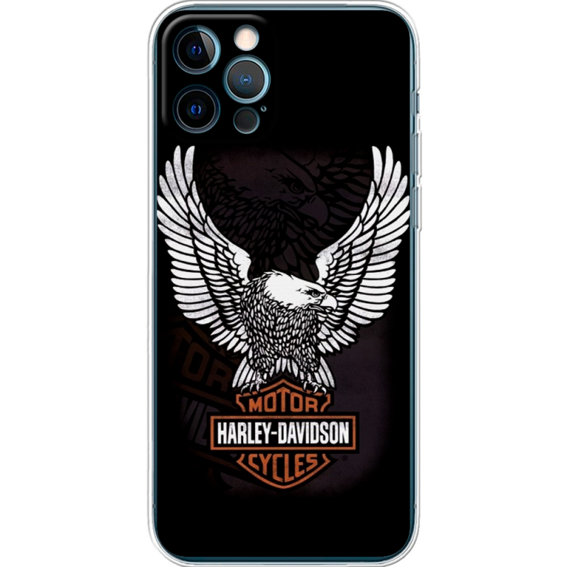 Чехол BoxFace Apple iPhone 12 Pro Harley Davidson and eagle