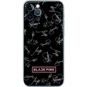 Чехол BoxFace Apple iPhone 12 Pro Blackpink автограф