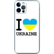 Чехол BoxFace Apple iPhone 12 Pro I love Ukraine