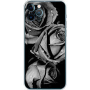 Чехол BoxFace Apple iPhone 12 Pro Black and White Roses