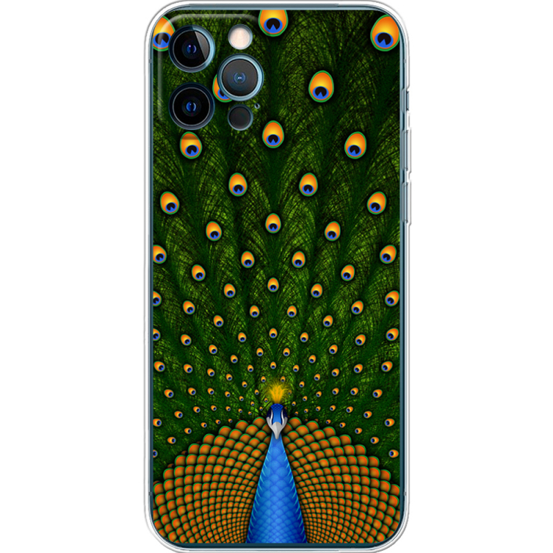 Чехол BoxFace Apple iPhone 12 Pro Peacocks Tail