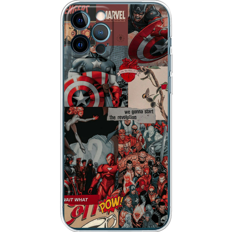 Чехол BoxFace Apple iPhone 12 Pro Marvel Avengers