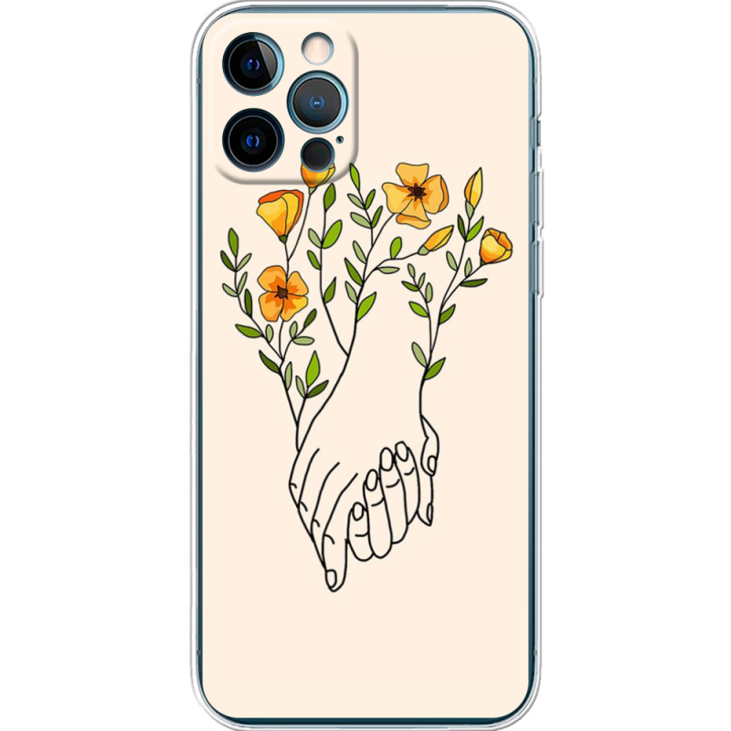 Чехол BoxFace Apple iPhone 12 Pro Flower Hands