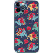 Чехол BoxFace Apple iPhone 12 Pro Flying Elephants