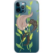 Прозрачный чехол BoxFace Apple iPhone 12 Pro Cute Mermaid