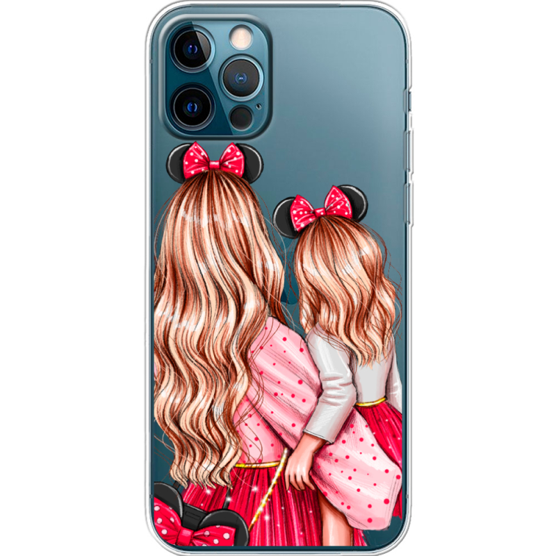 Прозрачный чехол BoxFace Apple iPhone 12 Pro Mouse Girls