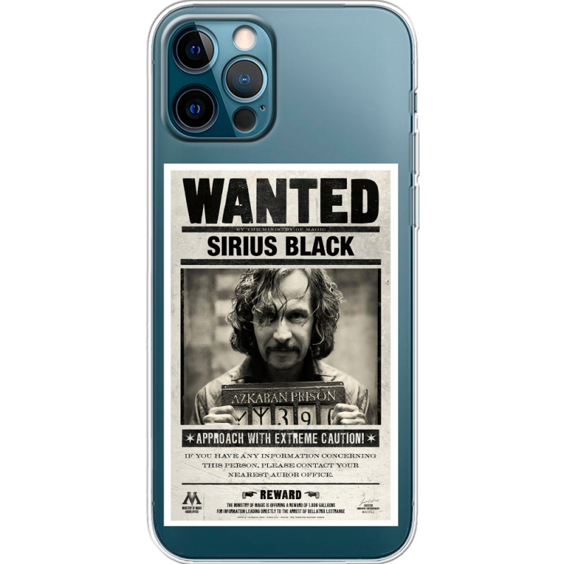 Прозрачный чехол BoxFace Apple iPhone 12 Pro Sirius Black