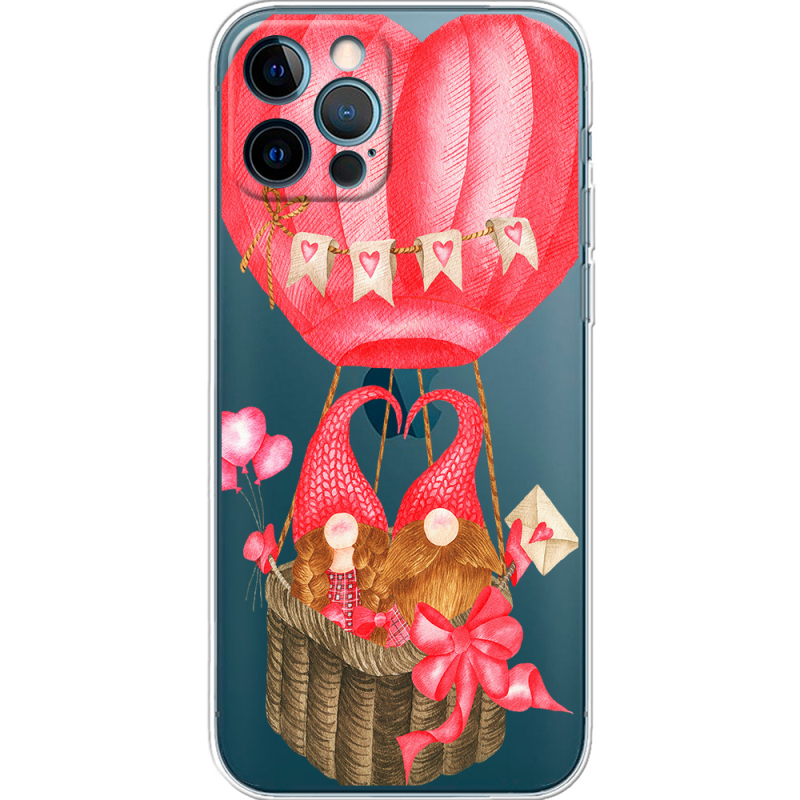 Прозрачный чехол BoxFace Apple iPhone 12 Pro Valentine Dwarfs